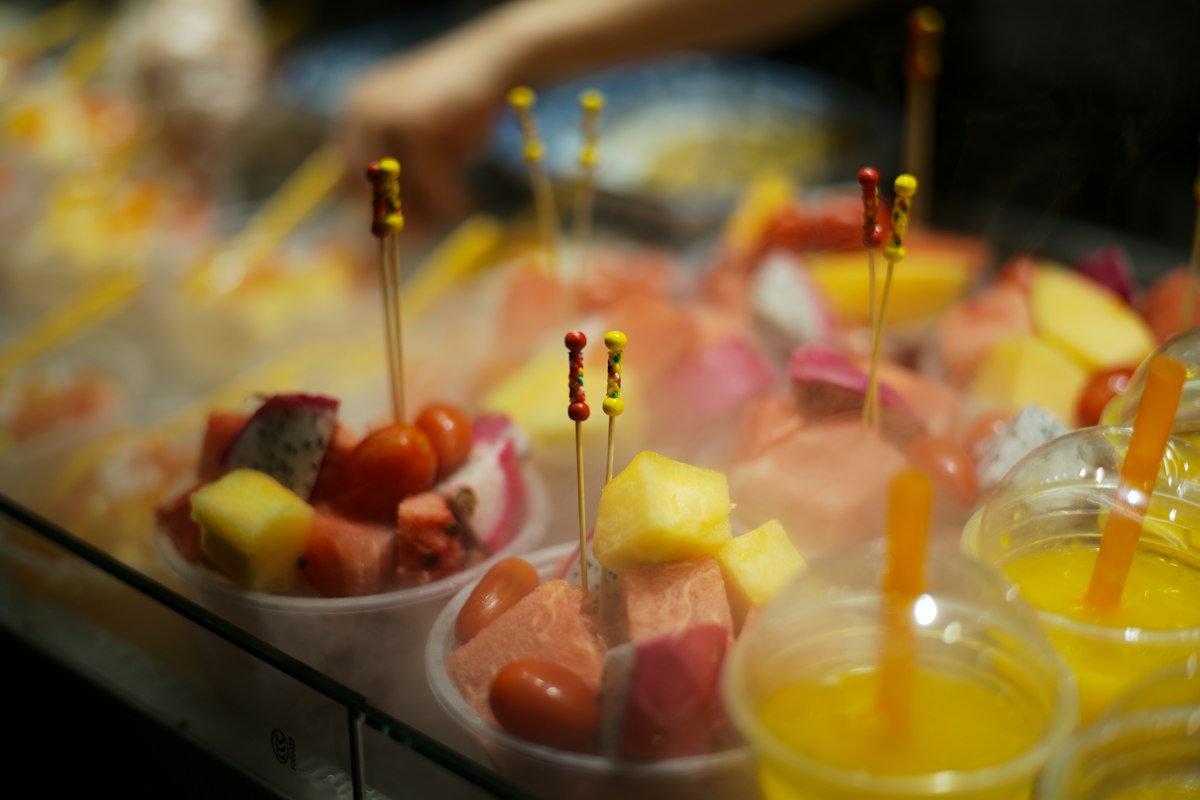 Fresh fruit snacks
